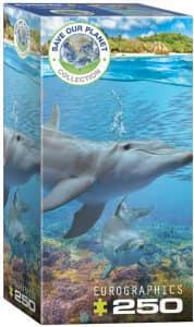 Puzzle de delfines de 250 piezas de Eurographics - Los mejores puzzles de delfines