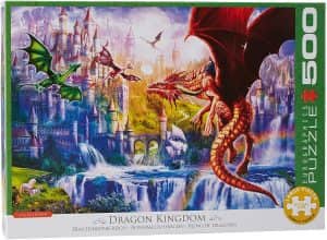 Puzzle de dragones de 500 piezas de Eurographics - Los mejores puzzles de dragones