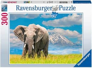 Puzzle de elefante de 200 piezas de Ravensburger - Los mejores puzzles de elefantes