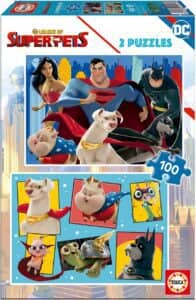 Puzzle De La Liga De Las Supermascotas De 2×100 De Educa