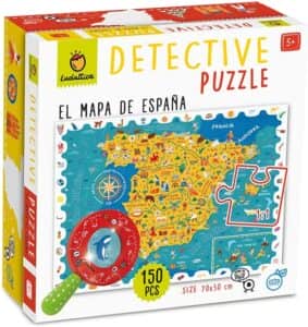 Puzzle De Mapa De España De Ludattica
