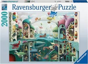 Puzzle De Si Los Peces Pudieran Caminar De 2000 Piezas De Ravensburger