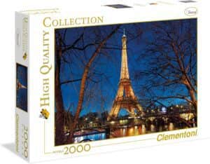 Puzzle De Torre Eiffel De Noche