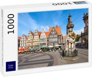 Puzzle de Mercado de Bremen de 1000 piezas de Lais