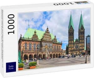 Puzzle de Plaza del Mercado de Bremen de 1000 piezas de Lais