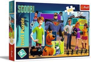 Puzzle De Personajes Scooby Doo De 100 Piezas De Trefl