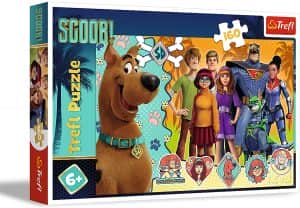Puzzle de personajes de Scooby Doo de 160 piezas de Trefl - Los mejores puzzles de Scooby Doo