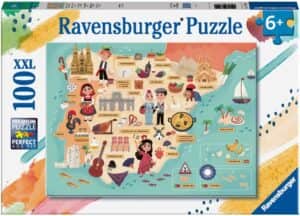 Puzzle De Mapa De España De Ravensburger
