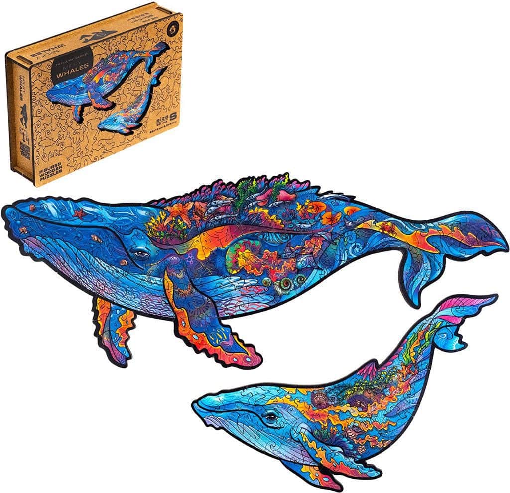 Los mejores puzzles de madera de siluetas de animales