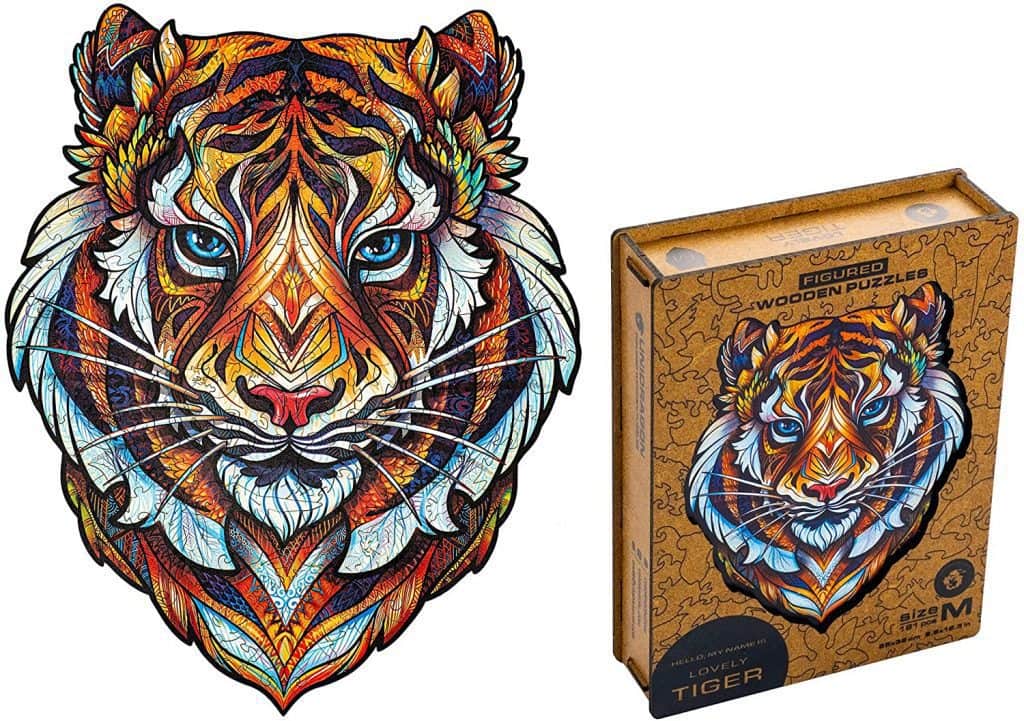 Los mejores puzzles de madera de siluetas de animales