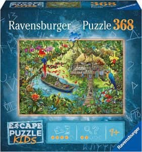 Puzzle De La Jungla De Exit Escape Puzzle Kids De Ravensburger De 368 Piezas