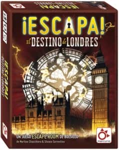 Escapa - El destino de Londres - Un juego escape room de bolsillo de Mercurio
