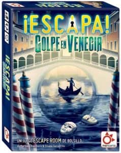 Escapa â€“ Golpe En Venecia â€“ Un Juego Escape Room De Bolsillo De Mercurio