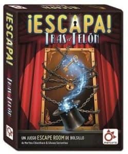 Escapa - Tras el telÃ³n - Un juego escape room de bolsillo de Mercurio