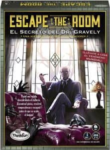 Juego De Mesa De Escape The Room. El Secreto Del Dr. Gravely De Thinkfun
