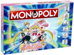 Juego De Mesa De Monopoly De Sailor Moon En Inglés