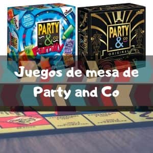 Juegos de mesa de mímica de Party and Co