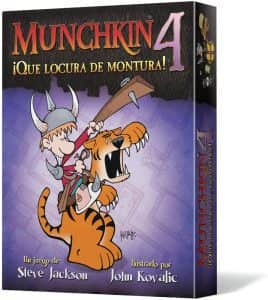 Munchkin 4 Que Locura De Montura Juego De Mesa. Los Mejores Juegos De Mesa De Munchkin