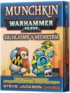 Munchkin Warhammer 40000 Salvajismo Y Hechicería Juego De Mesa. Los Mejores Juegos De Mesa De Munchkin