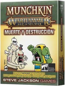 Munchkin Warhammer Muerte Y Destrucción De Fuego Juego De Mesa. Los Mejores Juegos De Mesa De Munchkin