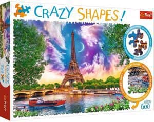 Puzzle De París De 600 Piezas De Crazy Shapes De Trefl