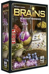 Juego De Mesa De Brains Poción Mágica De 50 Puzzles Ingeniosos De Reiner Knizia