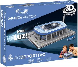 Puzzle De Abanca Riazor De Estadio De Rc Deportivo De Eleven Force En 3d Con Luz