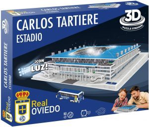 Puzzle De Carlos Tartiere De Estadio De Real Oviedo De Eleven Force En 3d Con Luz