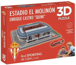 Puzzle De El Molinón De Estadio De Real Sporting De Gijón De Eleven Force En 3d
