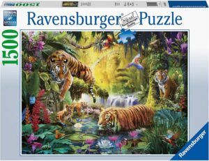 Puzzle De Tigres De 1500 Piezas