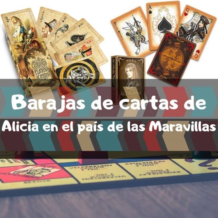 Lee mÃ¡s sobre el artÃ­culo Las mejores barajas de cartas de Alicia en el paÃ­s de las Maravillas – Cartas de Poker de Alice in Wonderland