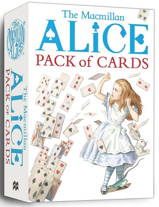 Cultzilla Alice In Wonderland Curious Playing Cards - Vintage Tenniel Illustration Deck, 340um Thick Poker Cards - View #6