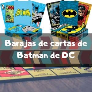 Lee más sobre el artículo Las mejores barajas de cartas de Batman – Cartas de Poker de Batman de DC