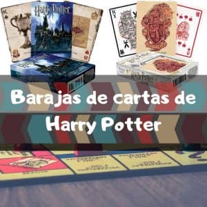 Baraja de cartas de Harry Potter - Las mejores barajas de cartas de Harry Potter - Cartas de Poker de Harry Potter