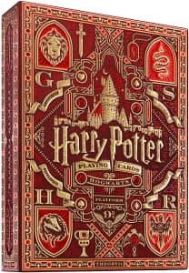 Baraja De Cartas De Harry Potter De Theory Playing Cards Rojo