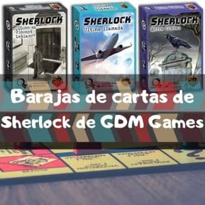Baraja de cartas de Sherlock de GDM Games - Las mejores barajas de cartas de Sherlock Holmes - Cartas de Poker de Sherlock Holmes