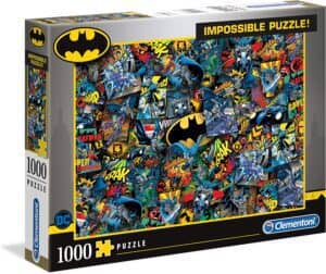 Puzzle Impossible De Batman De Clementoni De 1000 Piezas De Puzzles Imposibles