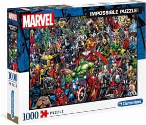 Puzzle Impossible De Marvel De Clementoni De 1000 Piezas De Puzzles Imposibles