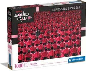 Puzzle Impossible De Squid Game De Clementoni De 1000 Piezas De Puzzles Imposibles