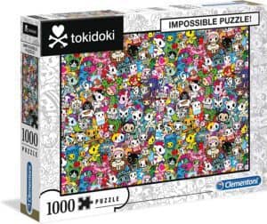 Puzzle Impossible De Tokidoki De Clementoni De 1000 Piezas De Puzzles Imposibles