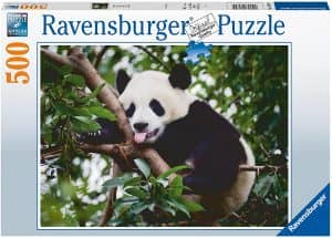 Puzzle De Oso Panda En El Ã¡rbol De 500 Piezas