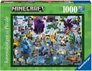 Puzzle De Personajes De Minecraft De 1000 Piezas De Ravensburger