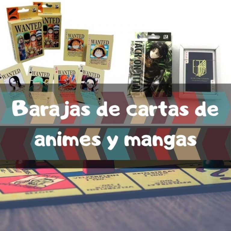 Lee más sobre el artículo Las mejores barajas de cartas de animes y mangas