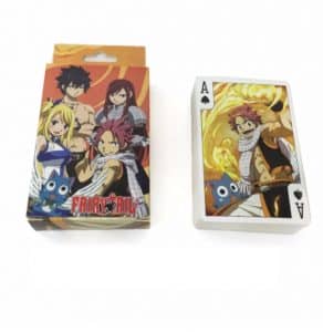 Cartas De Póker De Fairy Tail. Barajas De Cartas De Mangas Y Animes