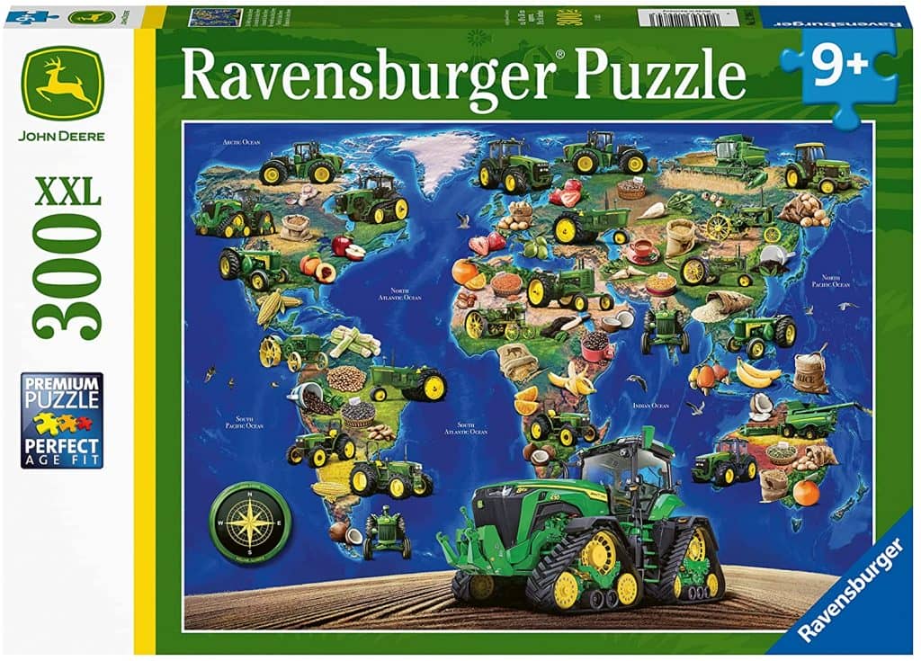 Los mejores puzzles de tractores