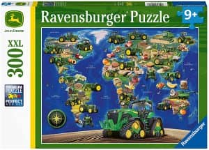 Puzzle De Mapa De Tractores De 300 Piezas