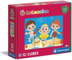 Puzzle De Momentos De Cocomelon De 12 Cubos De Clementoni