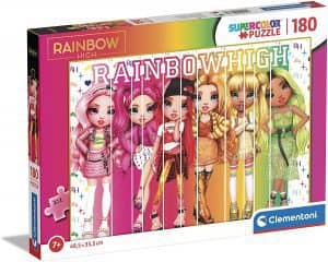 Puzzle De Personajes De Rainbow High De 180 Piezas De Clementoni