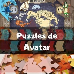 Los mejores puzzles de Avatar La Leyenda de Aang - Puzzles de Avatar The Last Airbender - Puzzle de Avatar