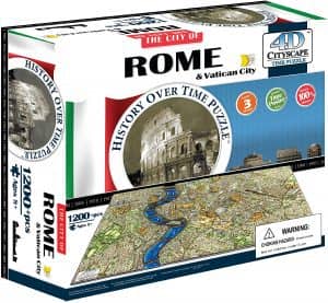 Puzzle De Roma En 3d De 4d Cityscape